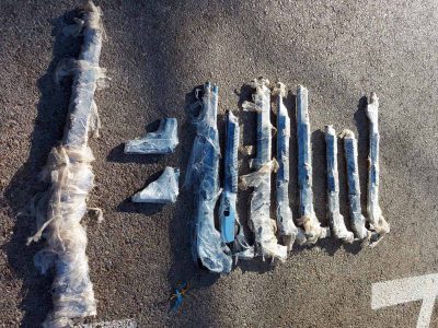 חשודים בסחר באמצעי לחימה נתפסו ע"י שוטרי ימ"ר צפון ולוחמי גדוד אריות הירדן