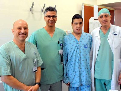 במדפסת תלת מימד: ניתוח שחזור לסת לנער בן 15