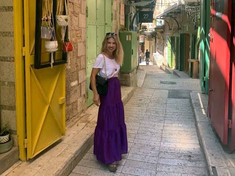 ע"ד שיר הספרי בסמטאות נצרת. צילום: אלבום פרטי