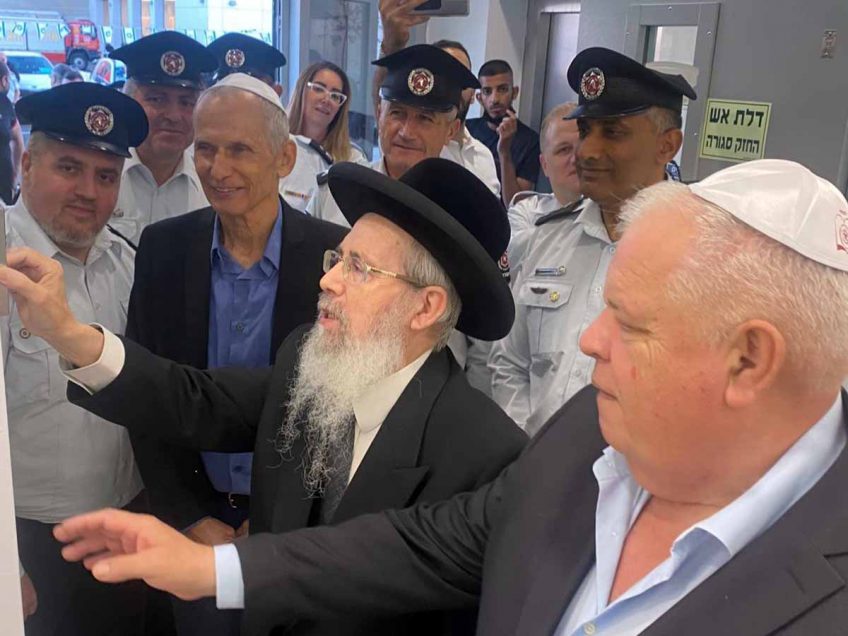 נוף הגליל: נחנכו מפקדת מחוז צפון ותחנת כבאות והצלה נוף הגליל: נחנכו מפקדת מחוז צפון ותחנת כבאות והצלה