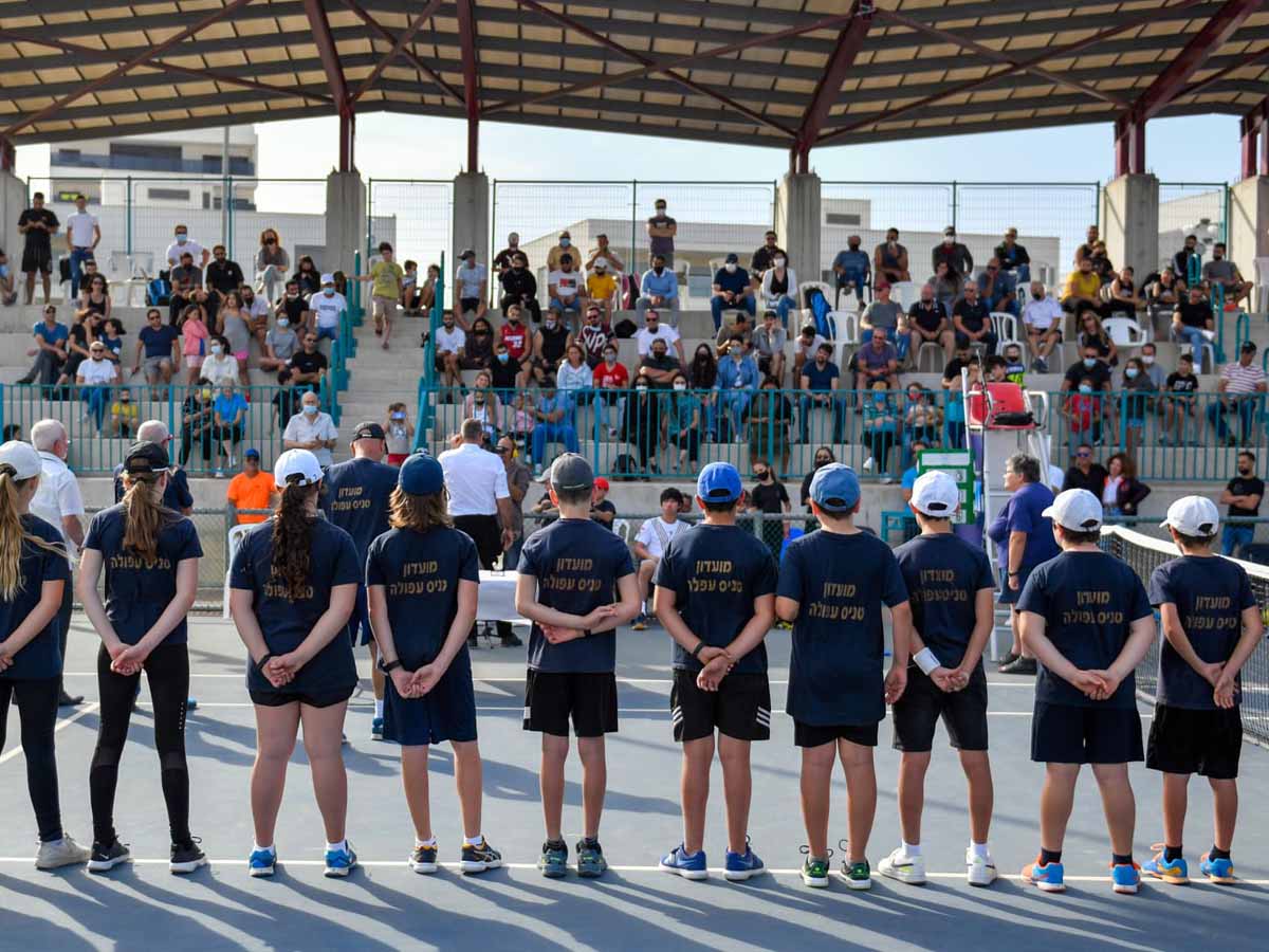 מאות תושבים נהנו מטורניר טניס בינלאומי איכותי. צילומים: אלכס גולדנשטיין, איגוד הטניס.