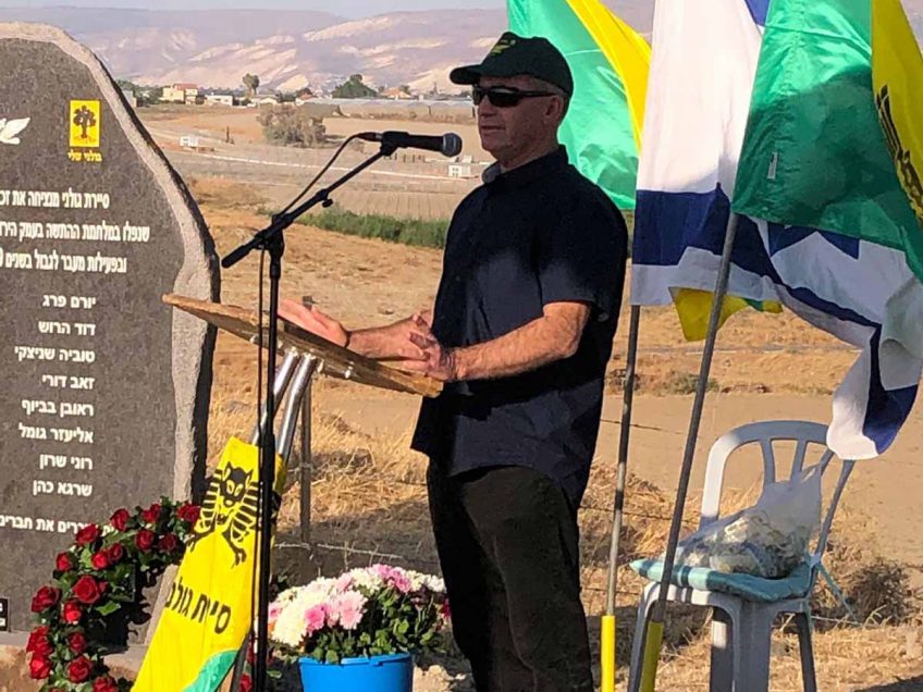 נחנכה האנדרטה לזכר שמונת חללי סיירת גולני בעמק המעיינות נחנכה האנדרטה לזכר שמונת חללי סיירת גולני בעמק המעיינות