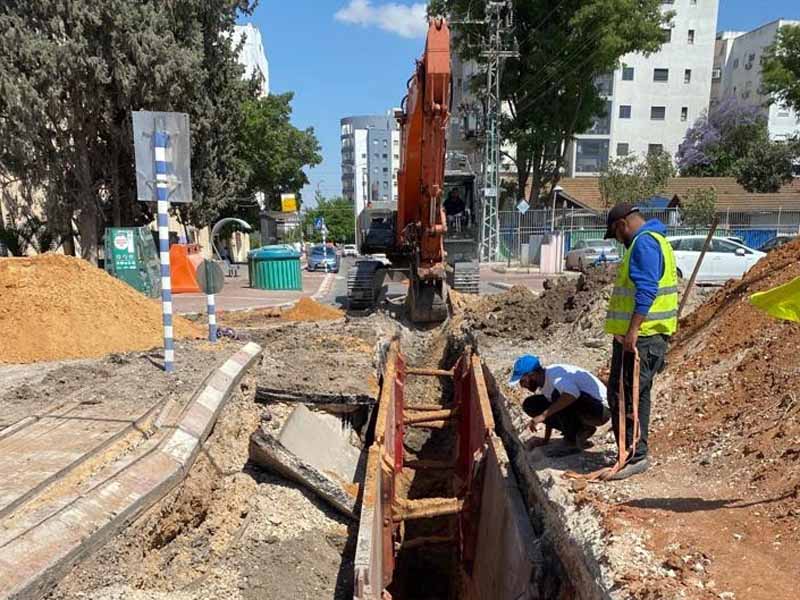 עפולה: פרויקט תשתיות ענק ברחוב וולפסון בדרום העיר עומד לפני סיום עפולה: פרויקט תשתיות ענק ברחוב וולפסון בדרום העיר עומד לפני סיום