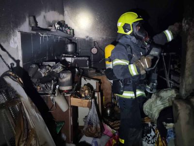 נוף הגליל: אדם נפגע קשה במהלך שריפה בדירה