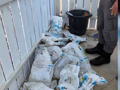עמק המעיינות: "מושבניק" נעצר בחשד לגניבת שקי דשן מחקלאי בצפון